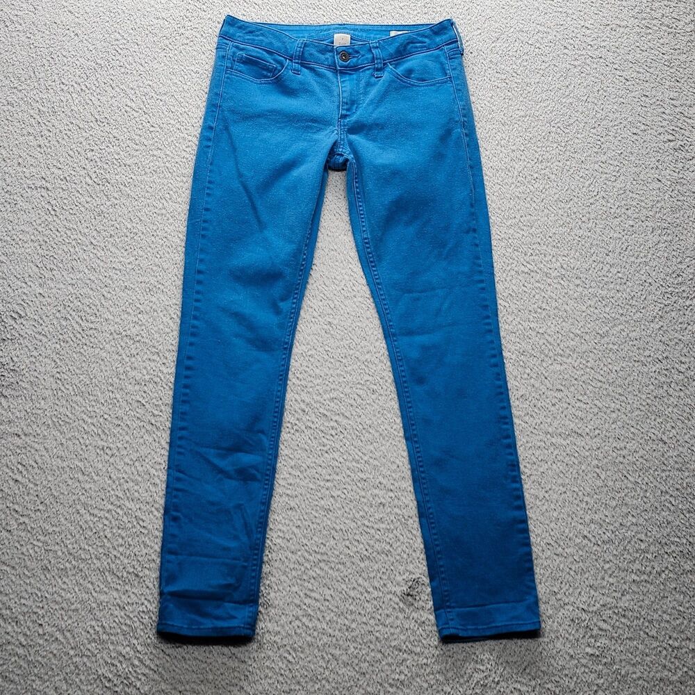 Arizona Jeans Co Women's Size 7 Super Skinny Blue Stretch Denim Jeans